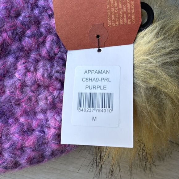 Appaman Laila Beanie Purple size medium nwt - Picture 4 of 4